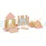 Pastelowe klocki drewniane 40 szt., Plan Toys PLTO-5507