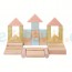 Pastelowe klocki drewniane 40 szt., Plan Toys PLTO-5507