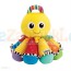 Pluszowa ośmiornica - orkiestra, 0m+, Lamaze - Sklep www.aleZabawki.co
