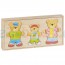 Puzzle przebieranki misie, 3+, Goki - Sklep www.aleZabawki.co