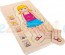 Układanka dla dzieci, Lekcja anatomii z Asią, 3+, small foot design - Sklep www.aleZabawki.co