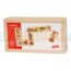 Drewniane domino motyw Wesołe zwierzątka, Goki HS 218 - Sklep www.aleZabawki.co