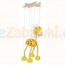 Drewniana marionetka postać Żyrafa, Goki 51867 - Sklep www.aleZabawki.co
