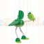 Drewniana marionetka wzór Dinozaur, Goki 51942 - Sklep www.aleZabawki.co