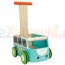 Drewniany chodzik niebieski van, Plan Toys PLTO-5186 - Sklep www.aleZabawki.co