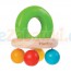 Drewniana grzechotka gryzak Plan Toys PLTO-5213 - Sklep www.aleZabawki.co