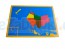 Puzzle drewniane - Mapa Australii - pomoce Montessori - Sklep www.aleZabawki.co