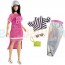Barbie Fashionistas - Lalka z dodatkowym ubrankiem nr 101 FRY81, 3+, Mattel - Sklep www.aleZabawki.co