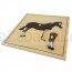 Puzzle drewniane - Szkielet konia - pomoce Montessori - Sklep www.aleZabawki.co